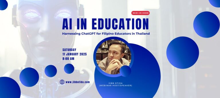 AI in Education: Harnessing ChatGPT for Filipino Educators in Thailand