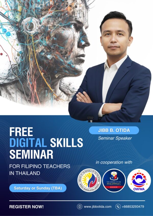 FREE DIGITAL SKILLS SEMINAR FOR FILIPINO TEACHERS IN THAILAND