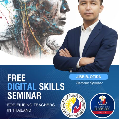 FREE DIGITAL SKILLS SEMINAR FOR FILIPINO TEACHERS IN THAILAND